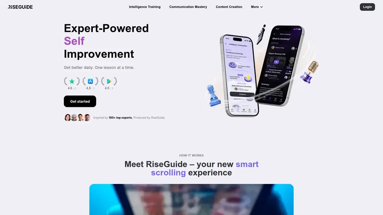 RiseGuide (SEEK) preview